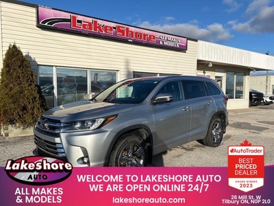 Used 2019 Toyota Highlander LIMITED for Sale in Tilbury, Ontario