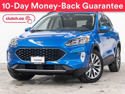 Used 2020 Ford Escape Titanium Hybrid AWD w/ Sync 3, Wireless Charging, Backup Cam for Sale in Toronto, Ontario