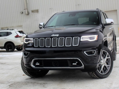 Used 2021 Jeep Grand Cherokee Overland - 4x4 - HEATED & COOLED SEATS - NAVIGATION - LOCAL VEHICLE - ACCIDENT FREE - LOW KMS for Sale in Saskatoon, Saskatchewan