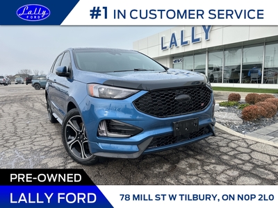 2019 Ford Edge ST, AWD, Moonroof, Local Trade!