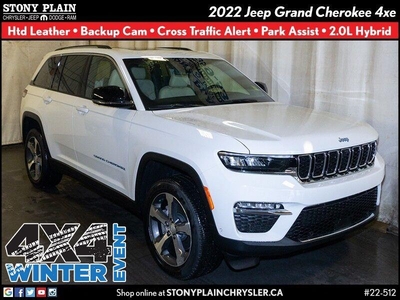 Used Jeep Grand Cherokee 4xe 2022 for sale in Stony Plain, Alberta