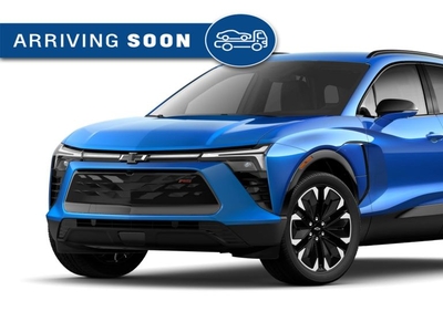 New 2024 Chevrolet Blazer EV FULLY ELECTRIC WITH REMOTE START/ENTRY, HEATED FRONT & REAR SEATS, HEATED STEERING WHEEL, VENTILATED FRONT SEATS & HD SURROUND VISION for Sale in Carleton Place, Ontario