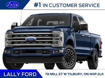New 2024 Ford F-250 Platinum for Sale in Tilbury, Ontario