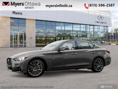 New 2024 Infiniti Q50 Red Sport I-LINE ProACTIVE for Sale in Ottawa, Ontario