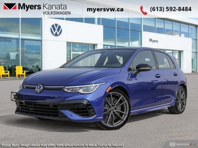 New 2024 Volkswagen Golf R Manual - Leather Seats for Sale in Kanata, Ontario