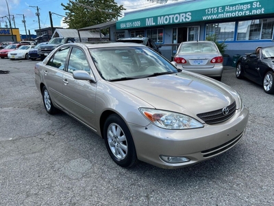 Used 2002 Toyota Camry XLE for Sale in Vancouver, British Columbia