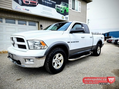 Used 2011 RAM 1500 SLT Outdoorsman 4x4 Hemi Certified One Owner Oil S for Sale in Orillia, Ontario