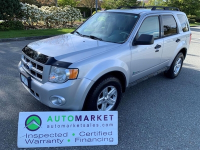 Used 2012 Ford Escape Hybrid HYBRID, 4WD/AWD, FINANCING, WARRANTY, INSPECTED W/BCAA MEMBERSHIP! for Sale in Surrey, British Columbia