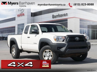 Used 2012 Toyota Tacoma 4WD ACCESS CAB V6 - Bluetooth - $340 B/W for Sale in Ottawa, Ontario