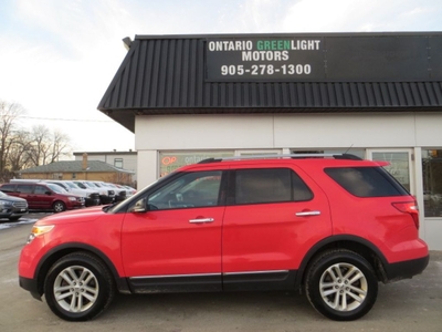 Used 2013 Ford Explorer CERTIFIED, XLT, 4 WHEEL DRIVE, LOW KM for Sale in Mississauga, Ontario