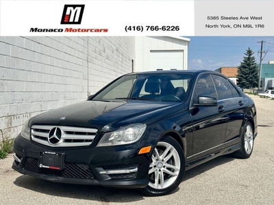 Used 2013 Mercedes-Benz C-Class C300 4MATIC - LEATHERSUNROOFHEATED SEATS for Sale in North York, Ontario