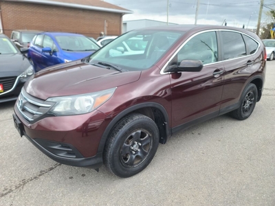 Used 2014 Honda CR-V LX/AWD/ACCIDENT FREE/BACK UP CAMERA/P-GROUP/204KM for Sale in Ottawa, Ontario