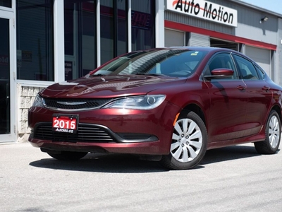 Used 2015 Chrysler 200 LX for Sale in Chatham, Ontario