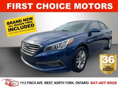 Used 2015 Hyundai Sonata GL ~AUTOMATIC, FULLY CERTIFIED WITH WARRANTY!!!~ for Sale in North York, Ontario
