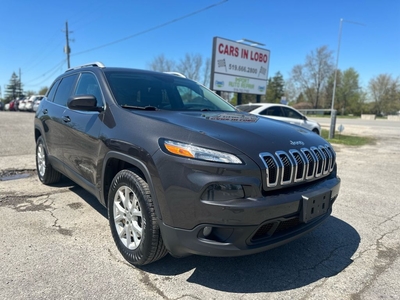 Used 2015 Jeep Cherokee Heated Seats, back up camera, CERTIFIED 4WD for Sale in Komoka, Ontario