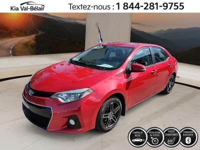 Used 2015 Toyota Corolla S SIÈGES CHAUFFANTS*CAMÉRA*CRUISE* for Sale in Québec, Quebec