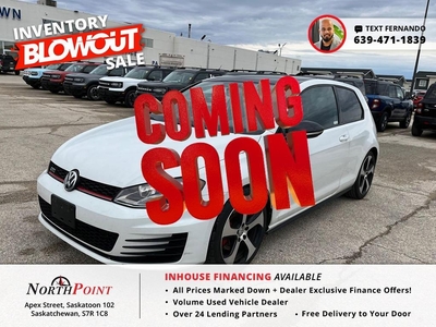 Used 2015 Volkswagen GTI AUTOBAHN for Sale in Saskatoon, Saskatchewan