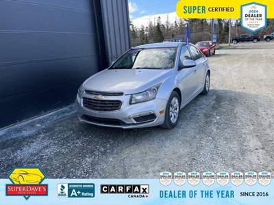 Used 2016 Chevrolet Cruze Limited 1LT Auto for Sale in Dartmouth, Nova Scotia