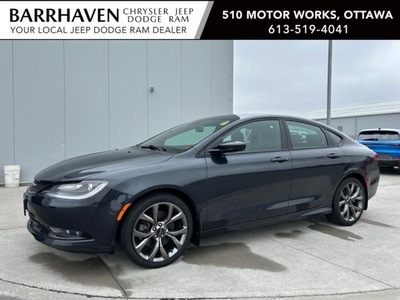 Used 2016 Chrysler 200 S AWD Leather Nav Low KM's for Sale in Ottawa, Ontario