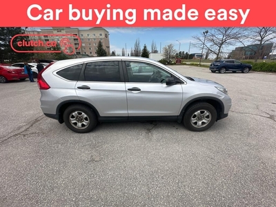 Used 2016 Honda CR-V LX AWD w/ Rearview Cam, Bluetooth, A/C for Sale in Toronto, Ontario