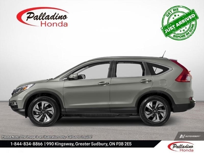 Used 2016 Honda CR-V Touring - Leather Seats - Navigation for Sale in Sudbury, Ontario