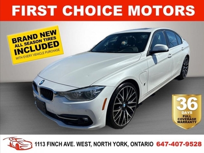 Used 2017 BMW 3 Series 330E IPERFORMANCE ~AUTOMATIC, FULLY CERTIFIED WITH for Sale in North York, Ontario