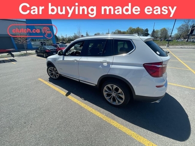 Used 2017 BMW X3 xDrive28i AWD w/ Rearview Cam, Bluetooth, Nav for Sale in Toronto, Ontario
