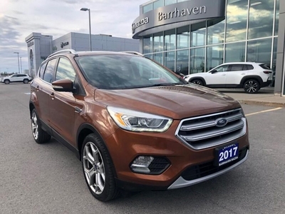 Used 2017 Ford Escape Titanium Leather, Navigation, Sunroof for Sale in Ottawa, Ontario