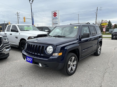 Used 2017 Jeep Patriot High Altitude 4x4 ~Nav ~Bluetooth ~Heated Leather for Sale in Barrie, Ontario