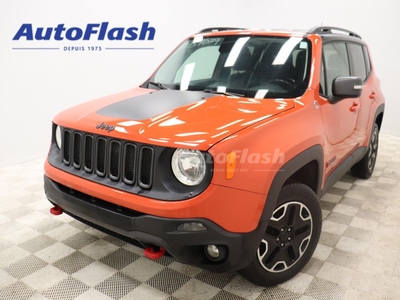 Used 2017 Jeep Renegade TRAILHAWK, 4WD, DEMARREUR, BLUETOOTH, CAMERA for Sale in Saint-Hubert, Quebec