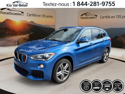 Used 2018 BMW X1 xDrive28i B-ZONE*CUIR*TURBO*BOUTON POUSSOIR* for Sale in Québec, Quebec