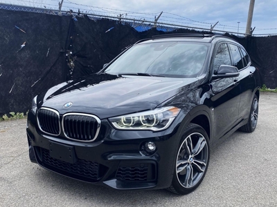 Used 2018 BMW X1 xDRIVE28i-M SPORT-NAVI-CAMERA-HUD-PANO ROOF for Sale in Toronto, Ontario