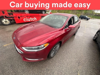 Used 2018 Ford Fusion SE AWD w/ Rearview Cam, Bluetooth, Nav for Sale in Toronto, Ontario