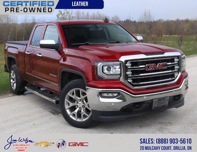 Used 2018 GMC Sierra 1500 4WD Double Cab 143.5 SLT for Sale in Orillia, Ontario