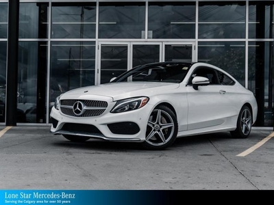 Used 2018 Mercedes-Benz C 300 4MATIC Coupe for Sale in Calgary, Alberta