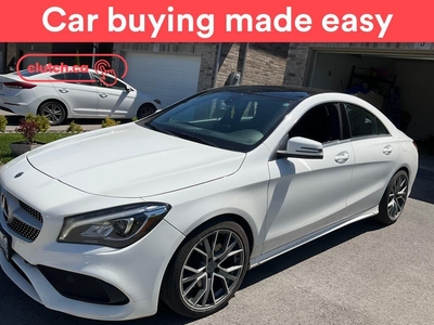 Used 2018 Mercedes-Benz CLA-Class CLA 250 w/ Rearview Cam, Bluetooth, Dual Zone A/C for Sale in Toronto, Ontario