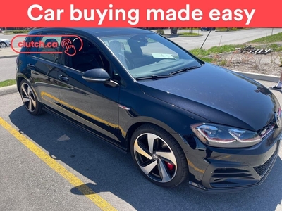 Used 2018 Volkswagen Golf GTI Autobahn w/ Driver Assistance Pkg w/ Apple CarPlay & Android Auto, Bluetooth, Nav for Sale in Toronto, Ontario