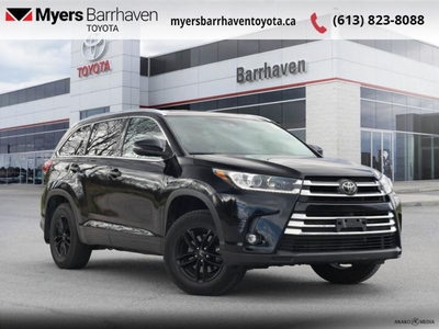 Used 2019 Toyota Highlander Limited AWD - Cooled Seats - $283 B/W for Sale in Ottawa, Ontario