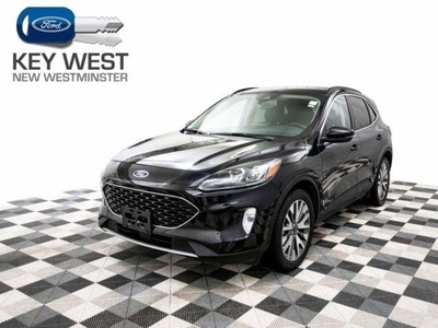 Used 2020 Ford Escape Titanium Hybrid AWD Nav Cam Sync 3 Heated Seats for Sale in New Westminster, British Columbia