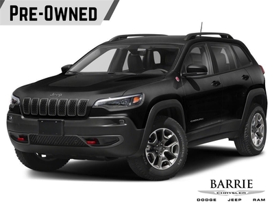 Used 2020 Jeep Cherokee Trailhawk for Sale in Barrie, Ontario