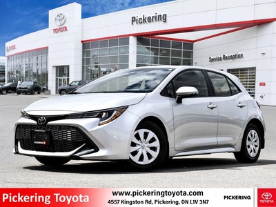 Used 2020 Toyota Corolla Hatchback CVT for Sale in Pickering, Ontario