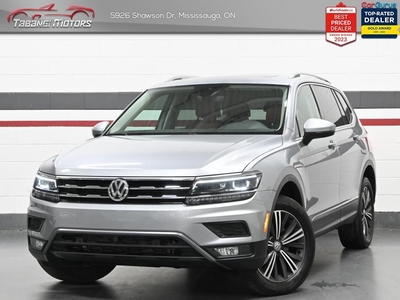 Used 2020 Volkswagen Tiguan Highline No Accident Two-Tone-Interior Fender Lane Assist for Sale in Mississauga, Ontario