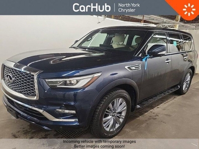 Used 2022 Infiniti QX80 LUXE 8-Passenger Sunroof Rear DVD 360 Cam Vented Seats for Sale in Thornhill, Ontario