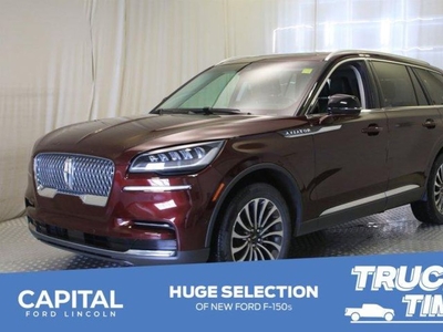 Used 2022 Lincoln Aviator Reserve AWD **One Owner, Local Trade, Leather, Nav, Sunroof, 3L** for Sale in Regina, Saskatchewan