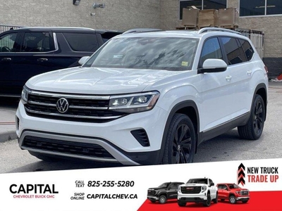 Used 2022 Volkswagen Atlas Highline + DRIVER SAFETY PACKAGE + ADAPTIVE CRUISE CONTROL+ LUXURY PACKAGE + REAR HEATED SEATS. for Sale in Calgary, Alberta