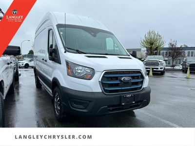 Used 2023 Ford E-Transit-350 Cargo Backup Cam Hybrid Seats 2 Large Screen for Sale in Surrey, British Columbia