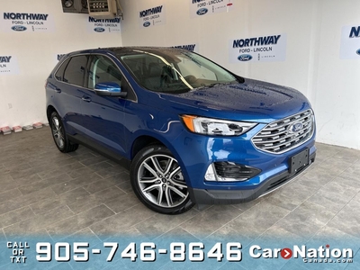 Used 2024 Ford Edge TITANIUM AWD LEATHER PANO ROOF NAVIGATION for Sale in Brantford, Ontario
