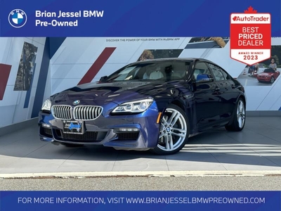 Used BMW 6 Series 2017 for sale in Vancouver, British-Columbia