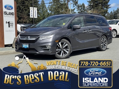 Used Honda Odyssey 2018 for sale in Duncan, British-Columbia