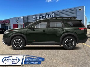 New 2024 Nissan Pathfinder Rock Creek Off-Road Package, Navigation, Synthetic Leather Seats, Apple CarPlay! for Sale in Swift Current, Saskatchewan